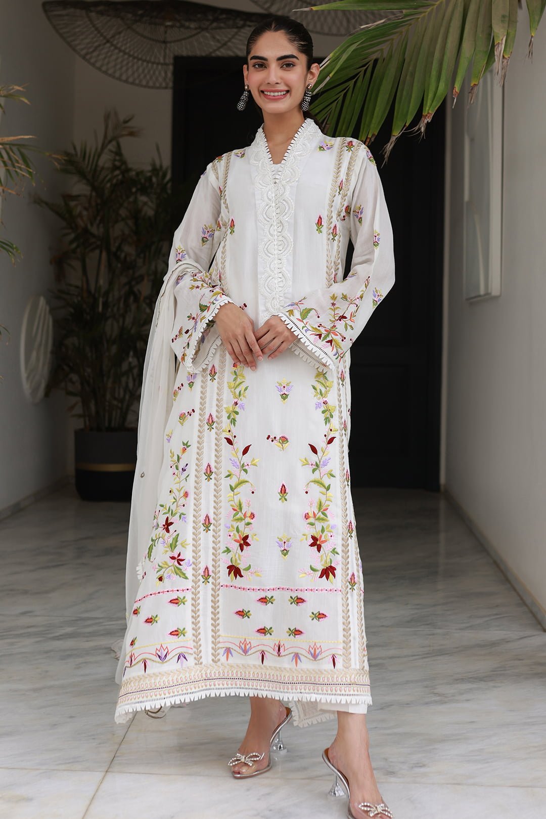 Silky White by Nadia Khan Official