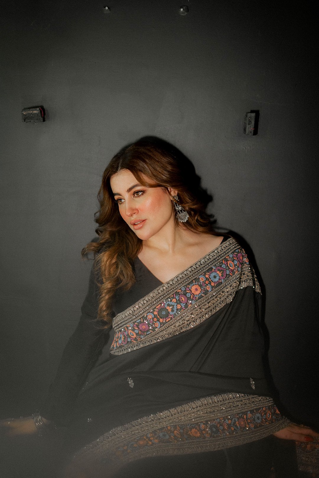 Black Saree by Nadia Khan Official Black Saree by Nadia Khan Official