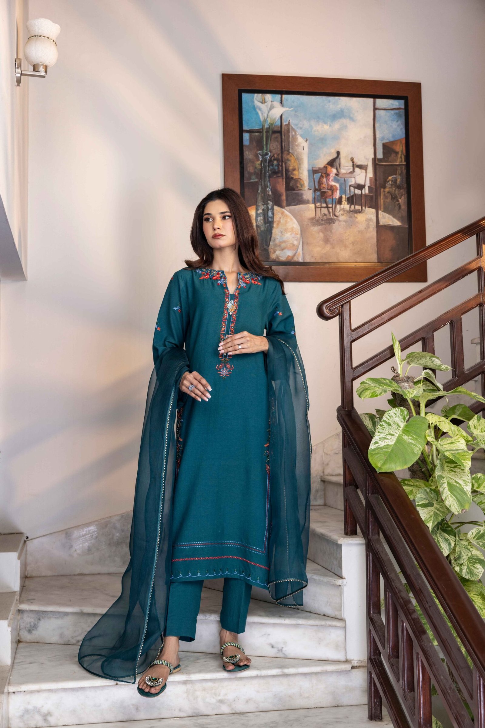 Teal by Nadia Khan Official